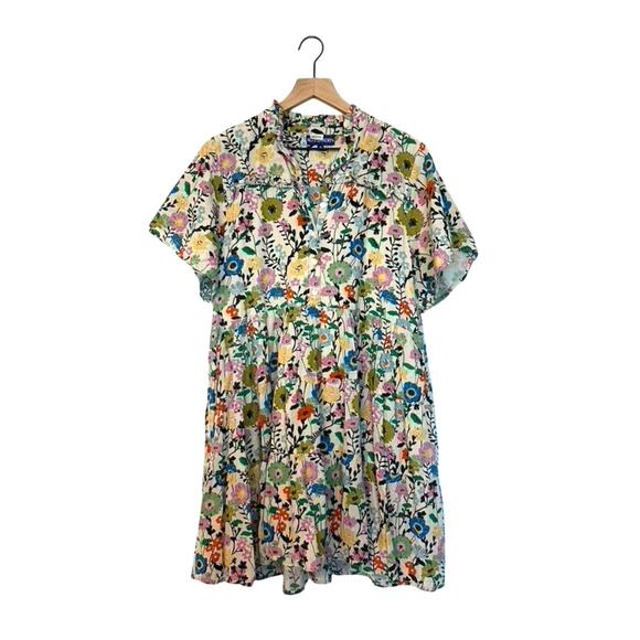 Ro's Garden Vibeka Ruffled Mini Dress - Picture 4 of 7